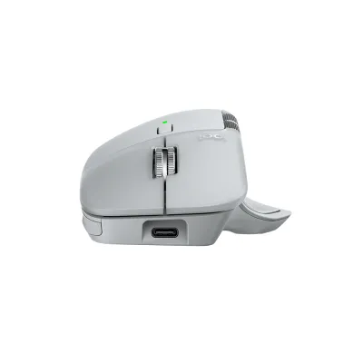 Mouse Logitech MX Master 4 Wireless con USB-C/Bluetooth/8K DPI Pale Grey - 910-007566 - imagen 4