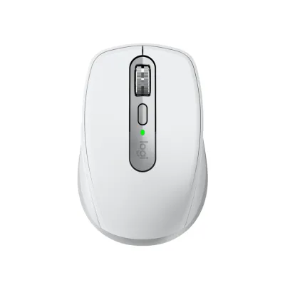 Mouse Logitech MX Anywhere 3S Bluetooth/Wireless 8K USB-C Pale Grey - 910-006933