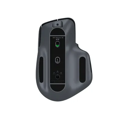 Mouse Logitech MX Ergo S Advanced Trackball Wireless Bolt/Bluetooth USB-C Black - 910, PN 910-007261 - imagen 3