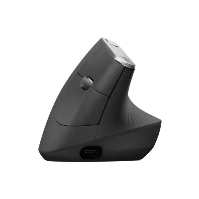 Mouse Logitech MX Vertical Advanced Ergonomic Wireless/Bluetooth USB-C Black - 910-00, PN 910-005449 - imagen 3