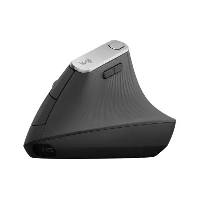Mouse Logitech MX Vertical Advanced Ergonomic Wireless/Bluetooth USB-C Black - 910-00, PN 910-005449 - imagen 4