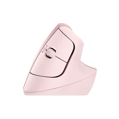 Mouse Logitech Lift Vertical Ergonomic Wireless/BT Rose - 910-006472 - imagen 2