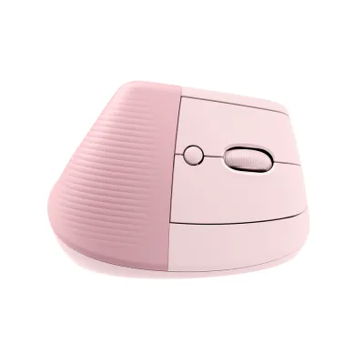 Mouse Logitech Lift Vertical Ergonomic Wireless/BT Rose - 910-006472 - imagen 4
