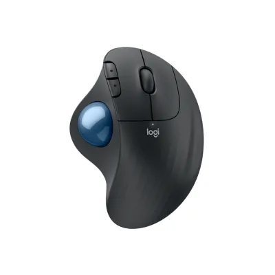 Mouse Logitech Ergo M575S Trackball Silent Wireless Bolt/Bluetooth USB-A Black - 910, PN 910-007031