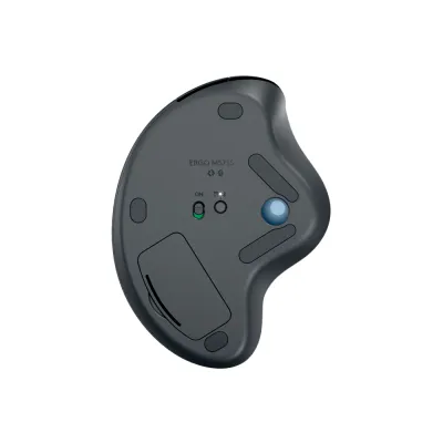 Mouse Logitech Ergo M575S Trackball Silent Wireless Bolt/Bluetooth USB-A Black - 910, PN 910-007031 - imagen 6