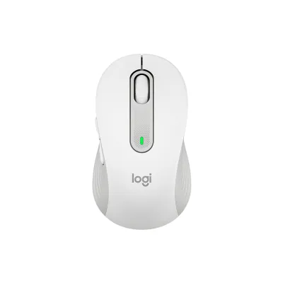 Mouse Logitech Signature M650 Silent Wireless/Bluetooth White - 910-006252
