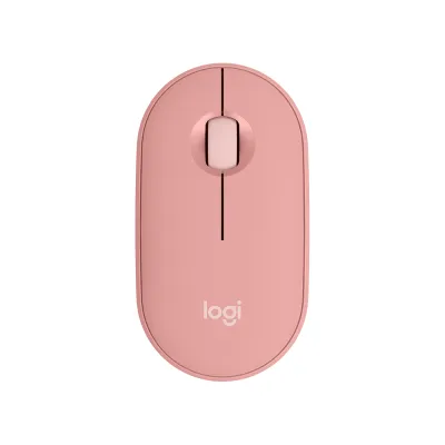 Mouse Logitech Pebble 2 M350S Bluetooth/Wireless Rose - 910-007048