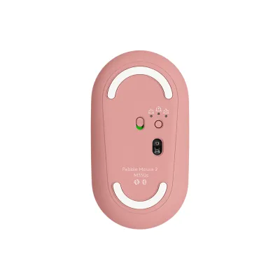Mouse Logitech Pebble 2 M350S Bluetooth/Wireless Rose - 910-007048