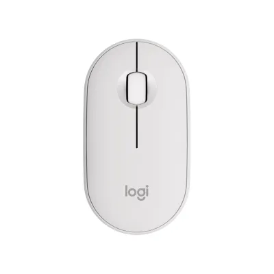 Mouse Logitech Pebble 2 M350S Bluetooth/Wireless White - 910-007047