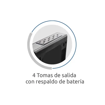 UPS CDP LI-504i – 500VA / 250W Batería de Litio LiFePO4 - imagen 3