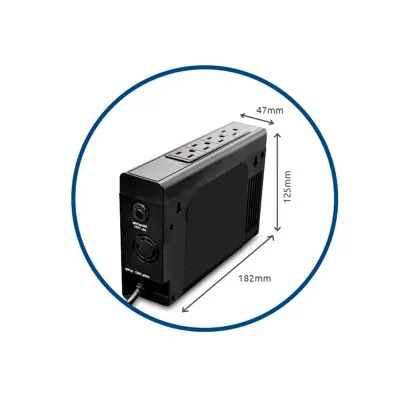 UPS CDP LI-504i – 500VA / 250W Batería de Litio LiFePO4 - imagen 2