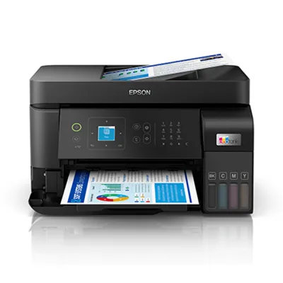 Epson EcoTank L5590 Impresora Multifuncional 4 en 1 a Color Wi-Fi, Ethernet y Fax - C11CK57303