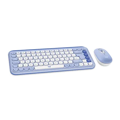Teclado Logitech + Mouse POP ICON Bluetooth/Wireless/Copilot/Lilac - 920-013054 - imagen 2