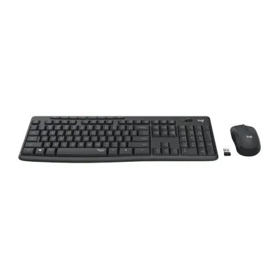 Teclado Logitech + Mouse MK295 Wireless USB Black - 920-009792
