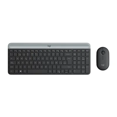 Teclado Logitech + Mouse MK470 Wireless Slim USB Black - 920-009266 - imagen 3