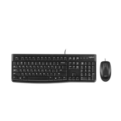 Combo de Teclado y Mouse Logitech MK120 USB Negro - 920-004428