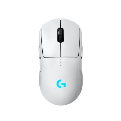 Mouse Logitech G Pro 2 Lightspeed Wireless Hero 2 44K Lightforce/Lightsync RGB Blanco, PN 910-007301