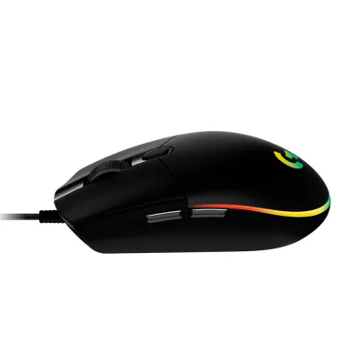 Mouse Logitech G203 Lightsync Óptico 8000 DPI RGB Negro - 910-005793 - imagen 2