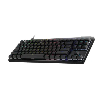 Teclado Logitech Pro X TKL Rapid Análogo/Wired USB-C/Lightsync RGB/Keycontrol Negro - 9, PN 920-013131 - imagen 2