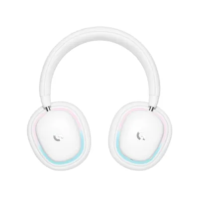 Audífono con micrófono Logitech G735 Lightspeed/BT RGB White Aurora Collection, PN 981-001082 - imagen 3