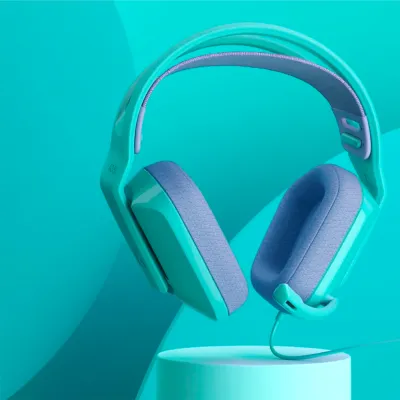 Audífono con micrófono Logitech G335 Mint - 981-001023