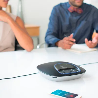 Cámara Logitech B2B Group Bundle Conferencecam Black - 960-001060 - imagen 6