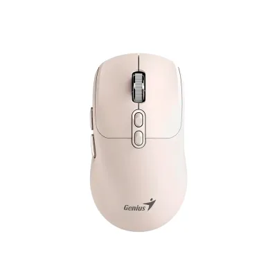 Mouse Genius NX-8080S BT AI Copilot Dual Wireless/BT Silent 7-BOT Milk Tea - 310300, PN 31030042404