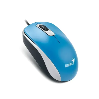 Mouse Genius DX-110 USB Óptico 1000 DPI Blue - 31010116103