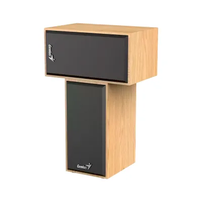 Parlante Genius SP-HF180 6W USB Power Pine Wood - 31730029404 - imagen 4