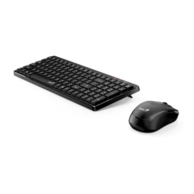 Teclado Genius + Mouse Wireless LuxeMate Q8100 AI Copilot Compact Multimedia SP Black, PN 31340019401 - imagen 3