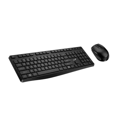 Teclado Genius + Mouse Wireless KM-8206S AI Copilot Silent Multimedia SP Black - 3134, PN 31340017401 - imagen 3