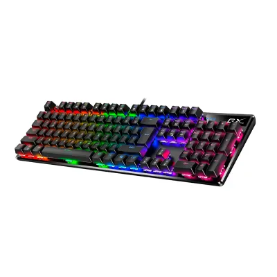 Teclado Genius GX Scorpion K12 Gaming RGB LED Mechanical USB AI Brown Switch Black, PN 31310057401 - imagen 2