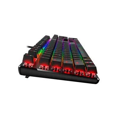 Teclado Genius GX Scorpion K12 Gaming RGB LED Mechanical USB AI Brown Switch Black, PN 31310057401 - imagen 4