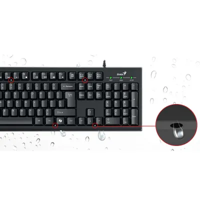 Teclado Genius Smart KB-100 AI Copilot USB SP Black - 31300005401 - imagen 6