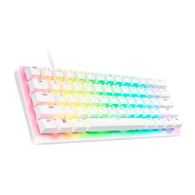 Teclado Razer Huntsman V3 Pro Mini Opto Mechanical Switch Analogo US Chroma White, PN RZ03-04991800-R3U1 - imagen 2