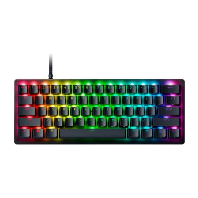 Teclado Razer Huntsman V3 Pro Mini Opto Mechanical Switch Analogo US Chroma Black, PN RZ03-04990200-R3U1
