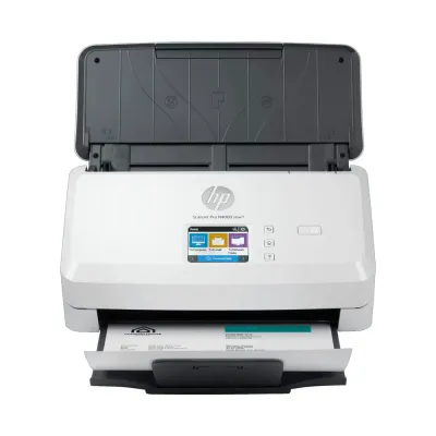 ​HP ScanJet Pro N4000 snw1 (6FW08A) | Escáner Dúplex Color A4 | 40 ppm / 80 ipm | ADF 50 hojas | 600 x 600 dpi