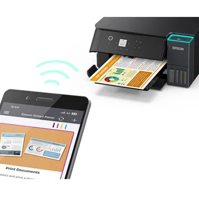 Impresora Multifuncional Epson EcoTank L4360 (C11CL41301) | Inyección de Tinta Color A4 | 33 ppm | Dúplex automático | Wi-Fi, USB