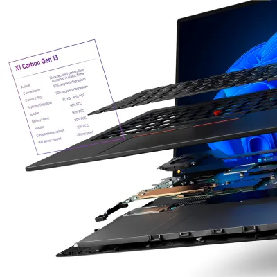 Laptop Ultrabook Lenovo ThinkPad X1 Carbon Gen 13 Aura Edition, PN 21NY0010LM - imagen 6