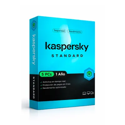 Kaspersky Standard 5 PCs 1 año