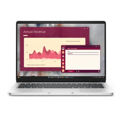 Laptop Dell Pro 14 PC14250 Intel Core Ultra 5 235U 16GB DDR5 512GB SSD 14" FHD+ Win 11 Pro - Y5C5C