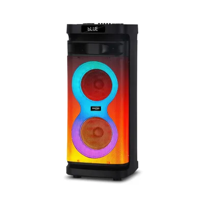 Parlante Portátil Bluetooth Maxtron MX838 Infinity GT 8" Pro Tower Speaker DSP RGB Iluminación LED