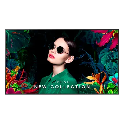 Pantalla publicitaria Samsung QM65C QMC de 65 pulgadas 4K UHD 500 nits – LH65QMCEBGCXGO