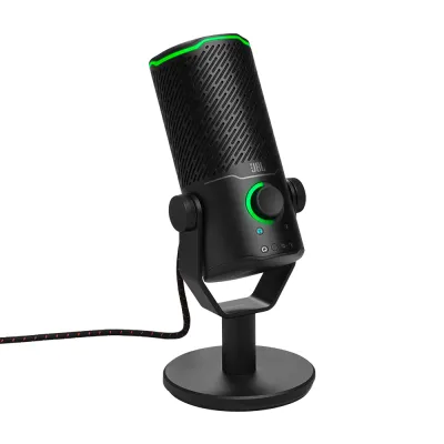 Micrófono USB de Condensador JBL Quantum Stream Studio 4 Patrones Polares 192 kHz Negro - JBLSTRMSTUDIOBLKAM