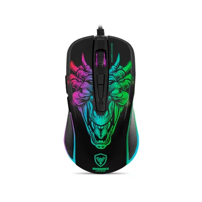 Mouse Gamer Micronics Inferno MIC M816 RGB 12800 DPI 7 Botones con Cable USB