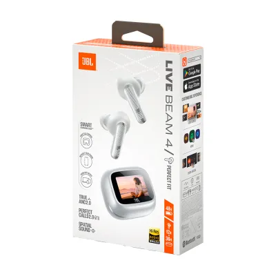 Audifonos Audífonos In-Ear True Wireless JBL Live Beam 4 Cancelación Ruido Case, PN JBLLIVEBEAM4SILAM - imagen 10
