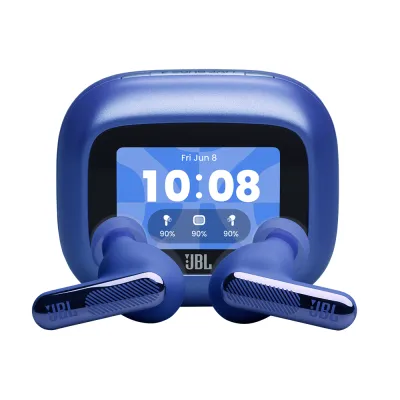 Audifonos Audífonos In-Ear True Wireless JBL Live Beam 4 Cancelación Ruido Case, PN JBLLIVEBEAM4BLUAM