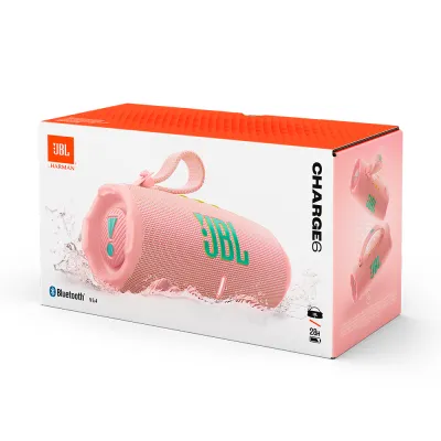 Parlante Portátil Bluetooth JBL Charge 6 Resistente al Agua IP68 Batería hasta, PN JBLCHARGE6PINKAM - imagen 11