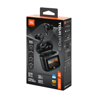Audifonos Audífonos In-Ear True Wireless JBL Tour Pro 3 Smart Charging Case Pant, PN JBLTOURPRO3BLKAM - imagen 11