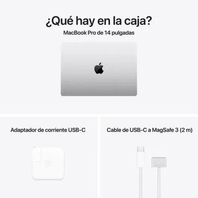 Laptop Apple MacBook Pro 14.2" Liquid Retina XDR (Chip M5 CPU 10c, GPU 10c, 16GB, 1, PN MDE54E/A - imagen 9